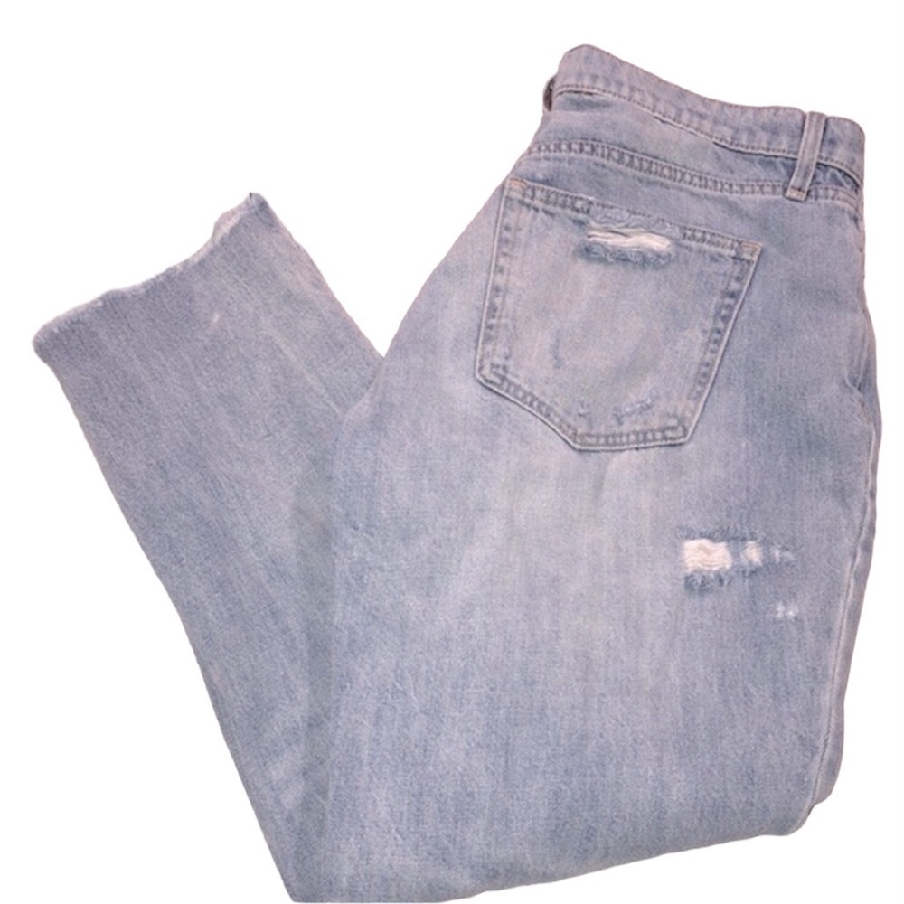Gap distressed raw hem jeans size 30